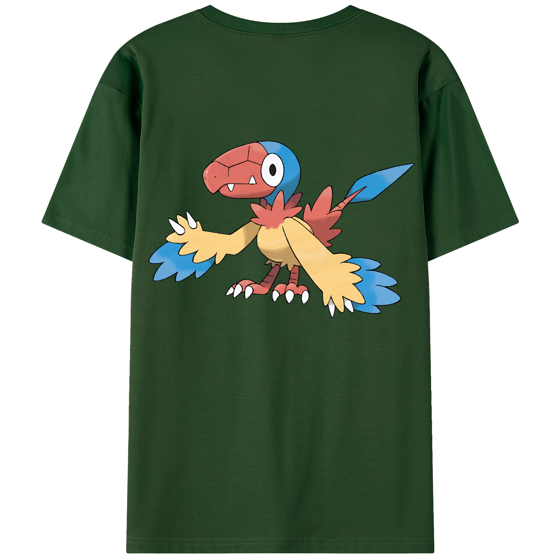 （画像用） ポケットモンスター Pokémon 綿100％半袖Tシャツ（背面プリント）